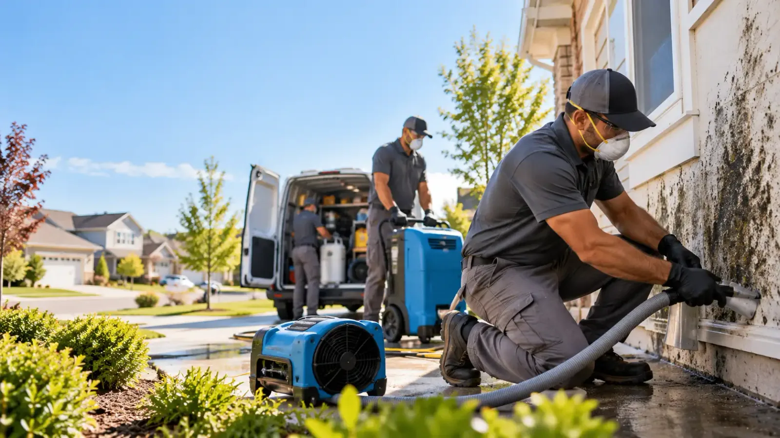 Mold Remediation in Concrete, WA